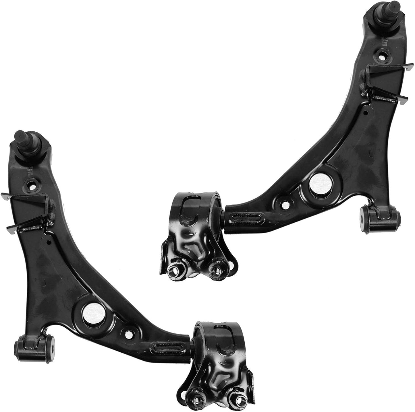 TRQ Front Lower Control Arm with Ball Joint Set for Ford Edge