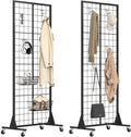 SPACECARE Gridwall Panel Display Stand 2.1ft x 5.5ft Ft - Portable