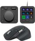 Logitech MX Master 3S Wireless Mouse with MX Creative Console