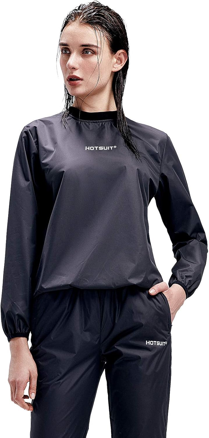 HOTSUIT Sauna Suit Women Durable Gym Workout Jacket Pants Sweat