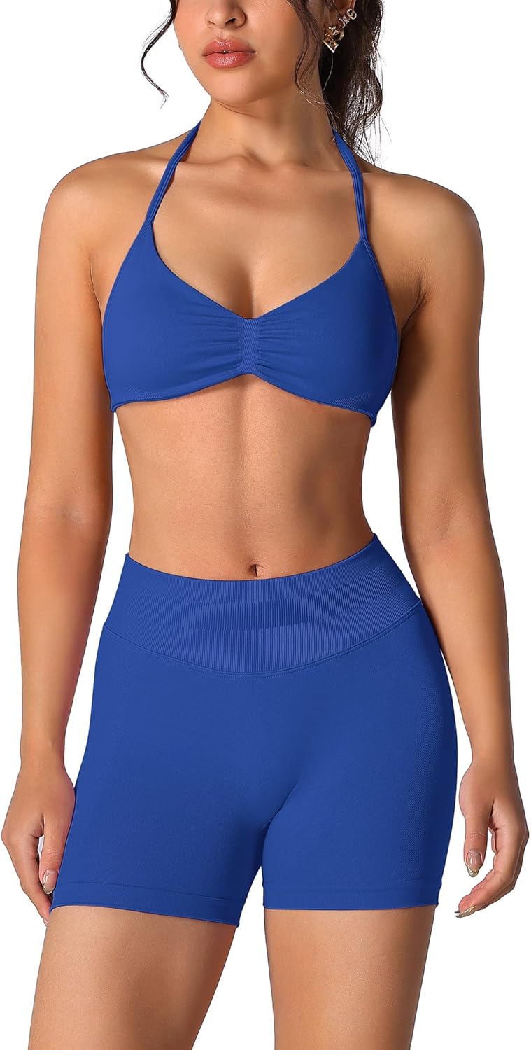 ABOCIW Womens Seamless Workout Sets for Gym and Yoga Activities
