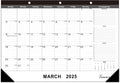 Desk Calendar 2025-2026 17x12 in - Large Daily Blocks for Planning