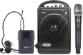 Hisonic HS122BT-HL Portable Rechargeable PA System - Dual Wireless