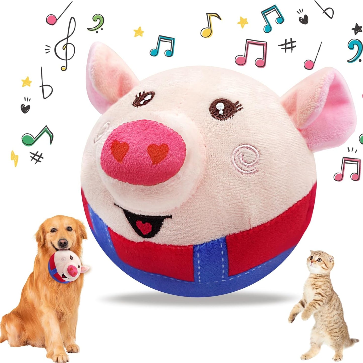 Interactive Squeaky Toys Keep Dogs Engaged