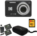 Kodak PIXPRO Friendly Zoom FZ55 Camera Bundle - Travel Ready