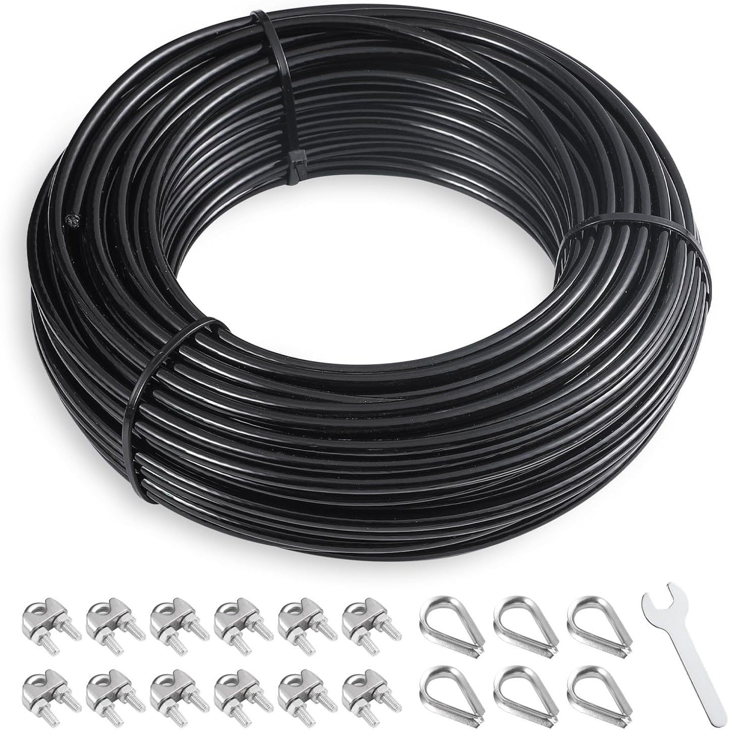 SERTT Replacement Cable for Pulley Cable Machine - 98.4 Ft