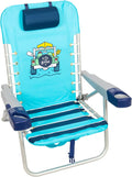 Comfort on the Go: 4-Position Beach Chair with Everything You Need!