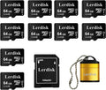 64GB Micro SD Card 10-Pack, U3 V30 A1 Class 10 - Reliable 4K Storage