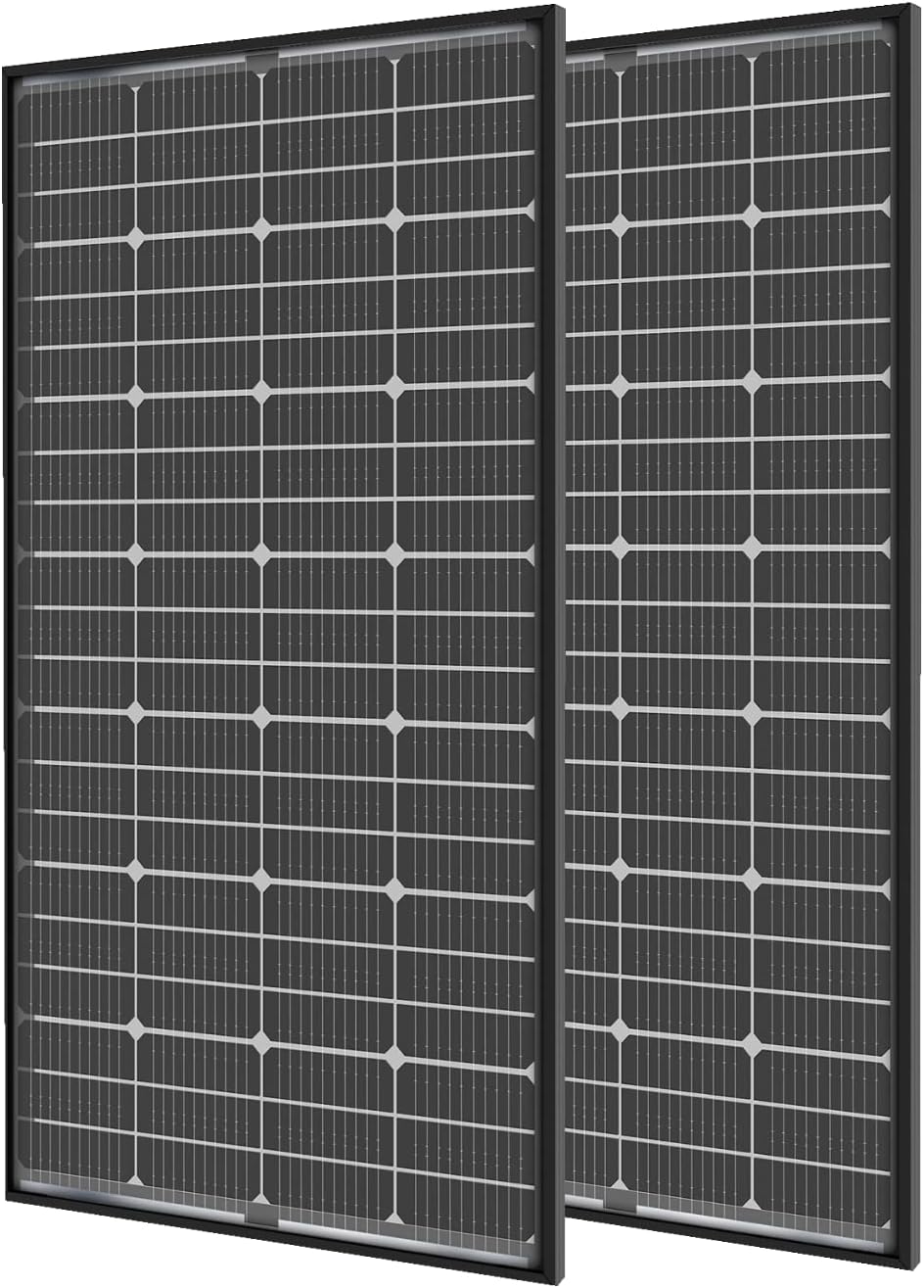 JJN Bifacial 400 Watt Solar Panel for Off Grid Systems and RVs