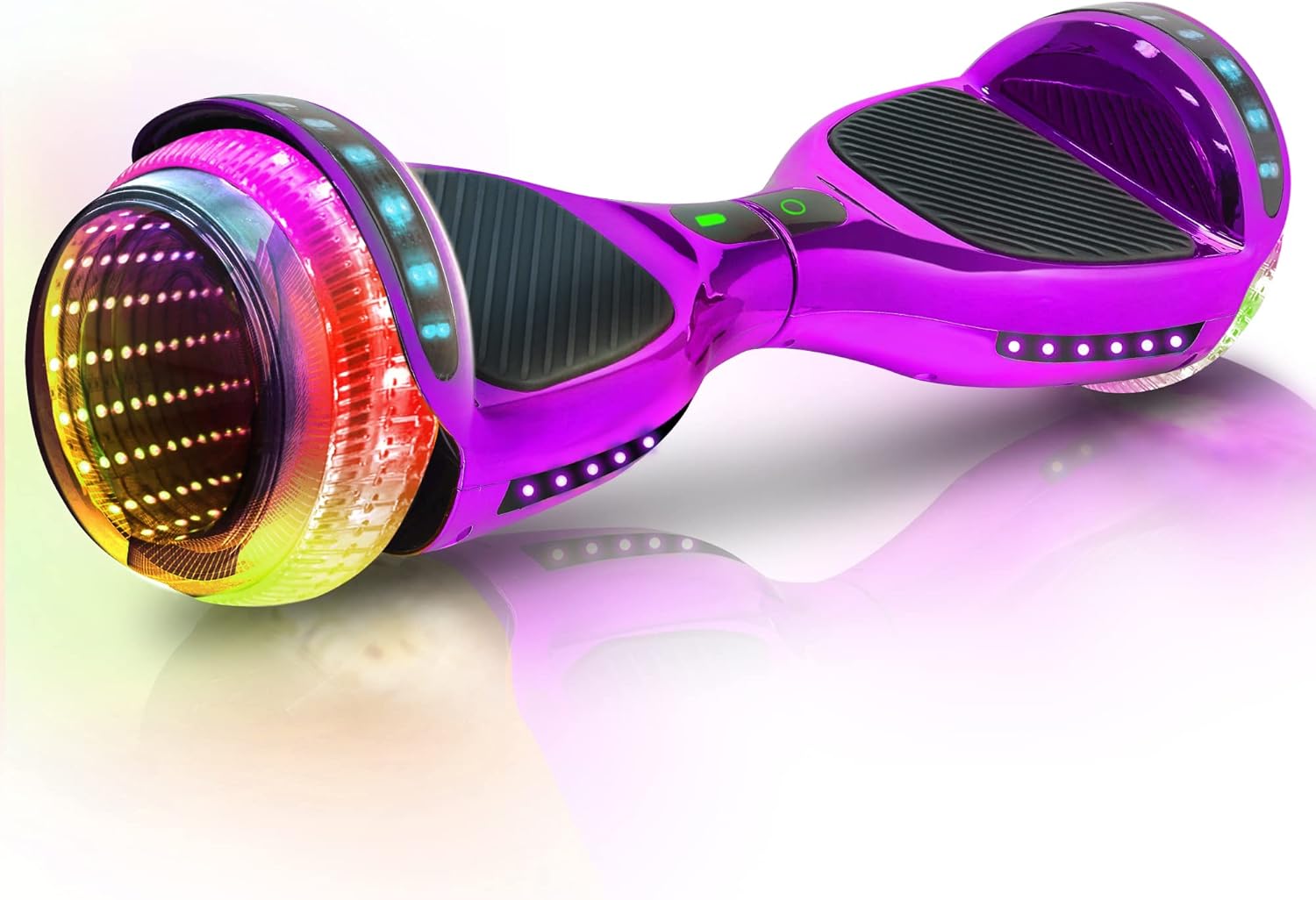 6.5 Hoverboard for Kids Ages 6-12 with LED Wheels and Safety