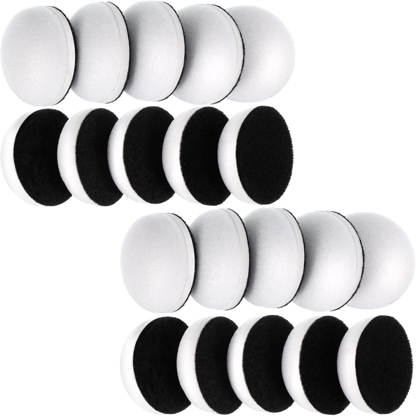 CHENGU 20 Mini Ink Blending Foam Pads - Smooth Card Making