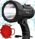 Rechargeable Spotlight Flashlight 800 Lumens - Long Battery Life
