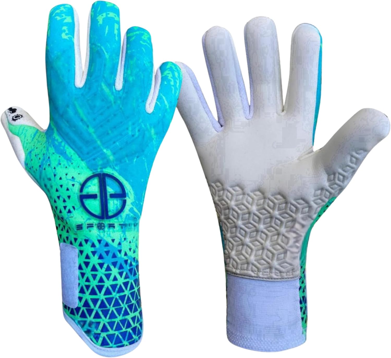 GG Sports Youth Soccer Goalie Gloves - 3D Rubber Punch Zone