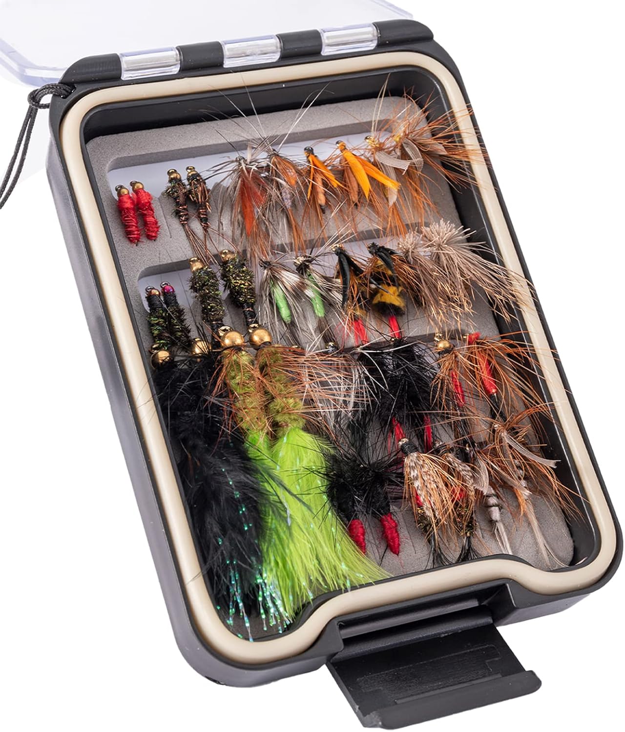 Premium Hand-Tied Fly Fishing Flies Set - 36 pcs Assortment