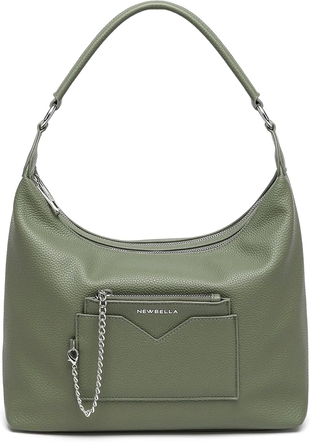 Women's Hobo Purse - Spacious Faux Leather Shoulder Bag