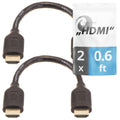 Valonic 4K HDMI Cable Duo - HighSpeed, UltraHD - Nintendo PS5 TV