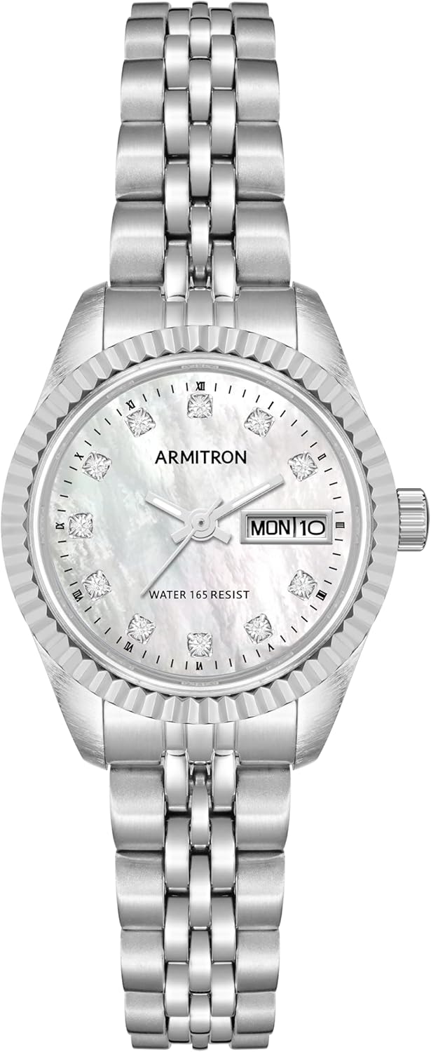 Armitron Women's Genuine Crystal Accented Bracelet Watch Review