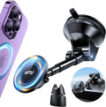 HTU 2025 Magsafe Car Mount - Strong Magnetic Dashboard/Windshield