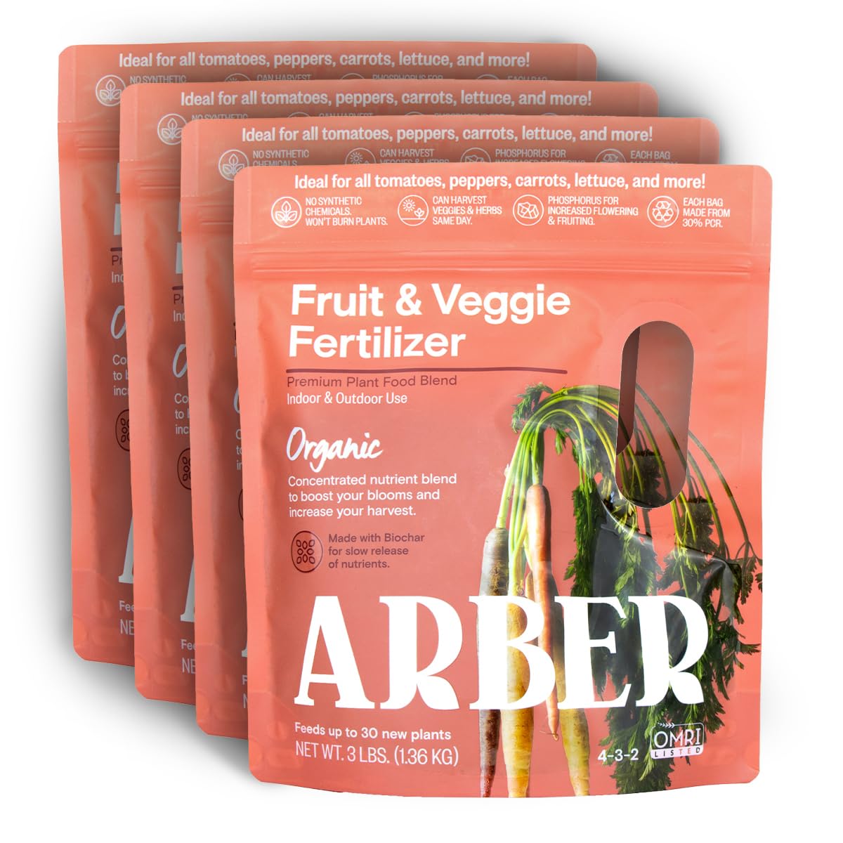 Premium Organic Granular Fertilizer for Healthy Gardens & Yields