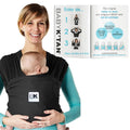 Breeze Baby K'tan Baby Carrier - Easy Pre-Wrapped Breathable Wrap