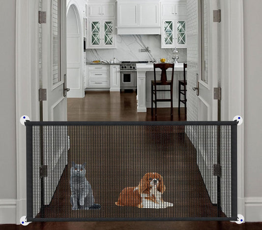 Portable Extra Wide Pet Gate: Durable Safety Fence