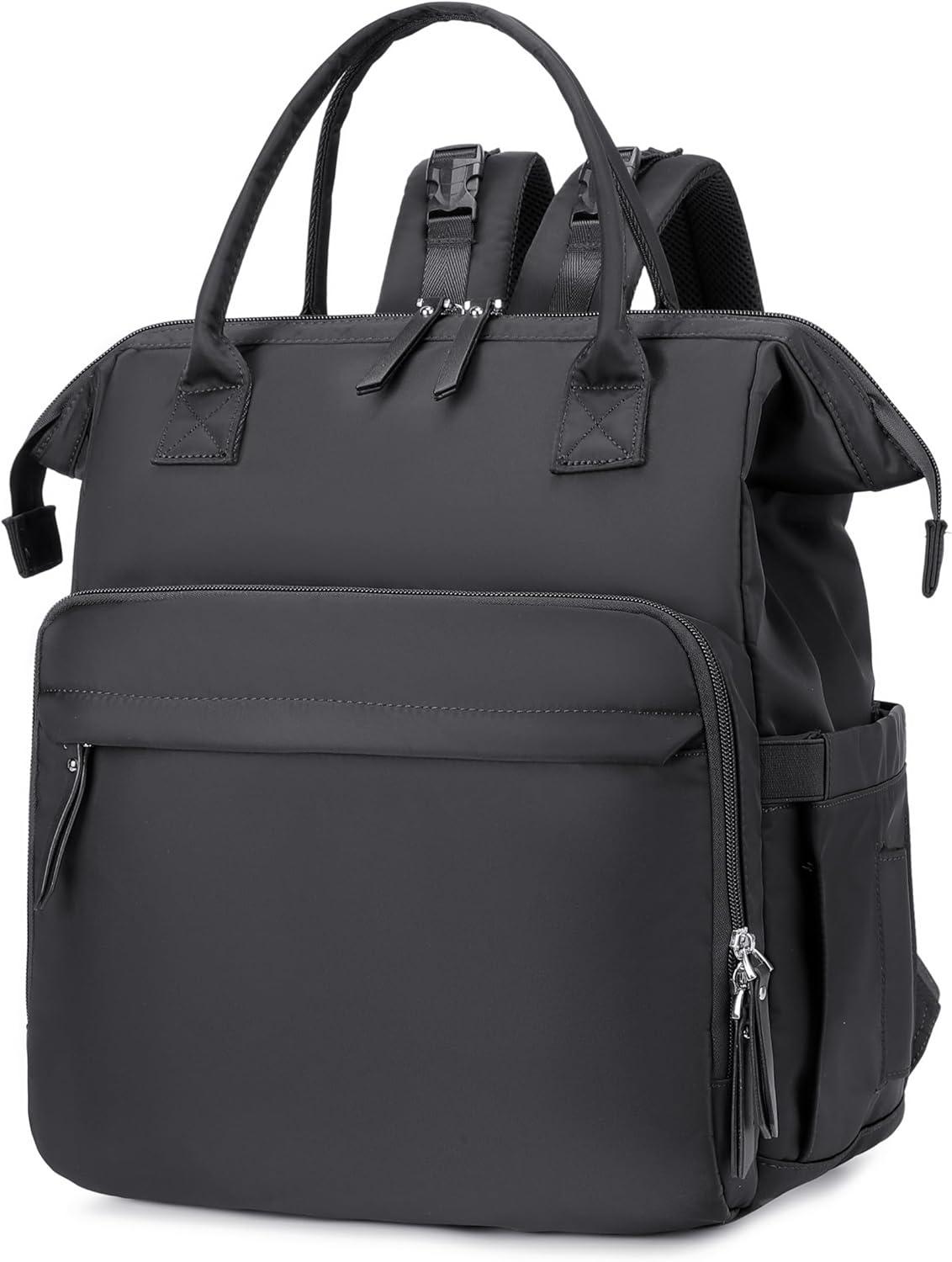 Convertible Diaper Bag Tote with 14 Pockets for Stylish Moms