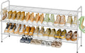 3 Tier Shoe Rack for Closet - Extra Long Heavy Duty Organizer