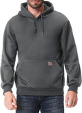 Men's Relaxed Fit Fleece-Lined Pullover Hoodie - Warm & Soft