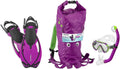 Mares Head Sea Pals Kids Seahorse Pirate Snorkel Set - Junior Fit