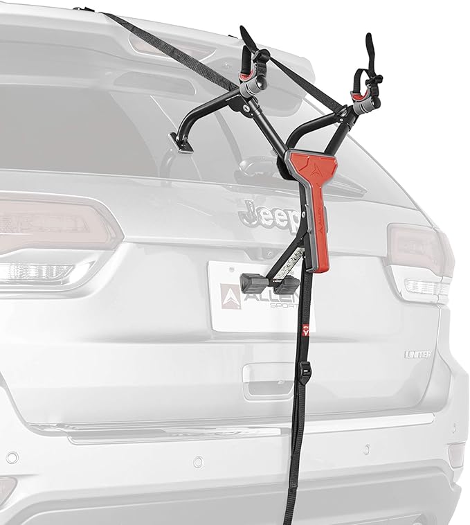 Ultra Compact Folding 1-Bike Trunk Mount Rack for Easy Travel