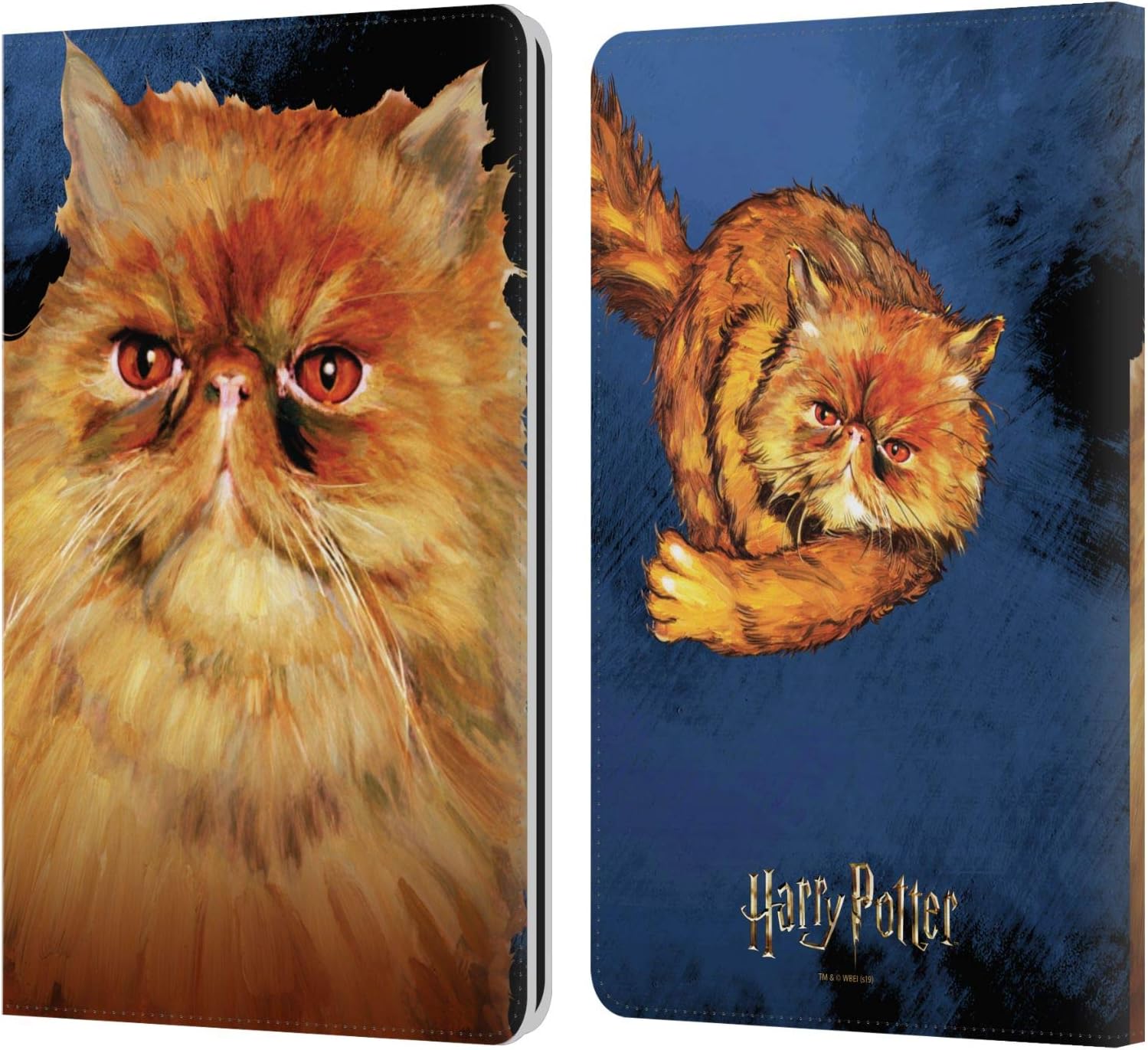 Harry Potter Crookshanks Leather Wallet Case for Kindle Paperwhite