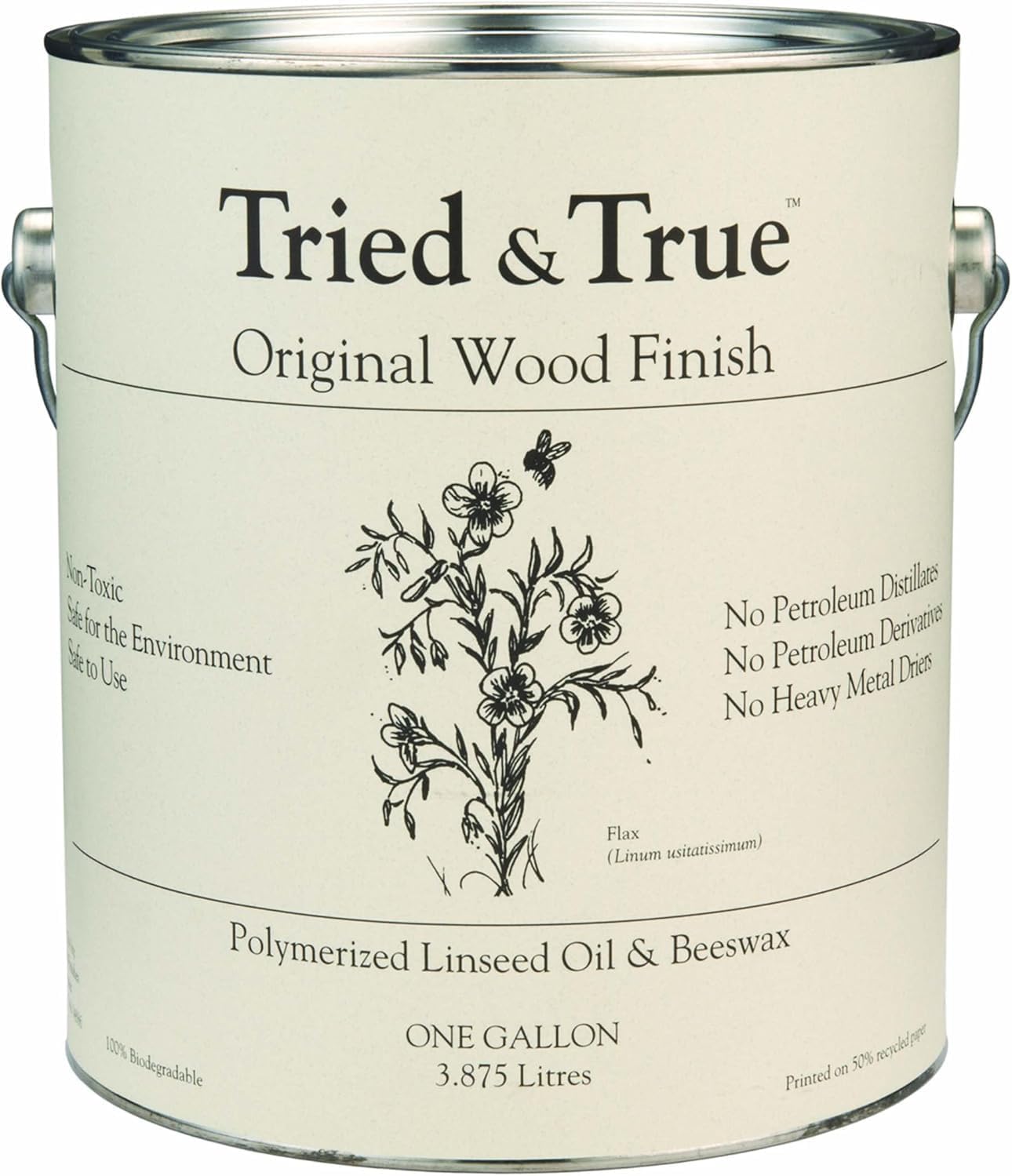 Tried & True Original Wood Finish - Linseed Oil & Beeswax Blend