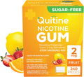 Quitine Nicotine Gum 2mg Fruit Flavor - Effective Quit Aid
