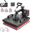 VEVOR Heat Press Machine 8 in 1 Combo 15x15 in - Versatile Heat