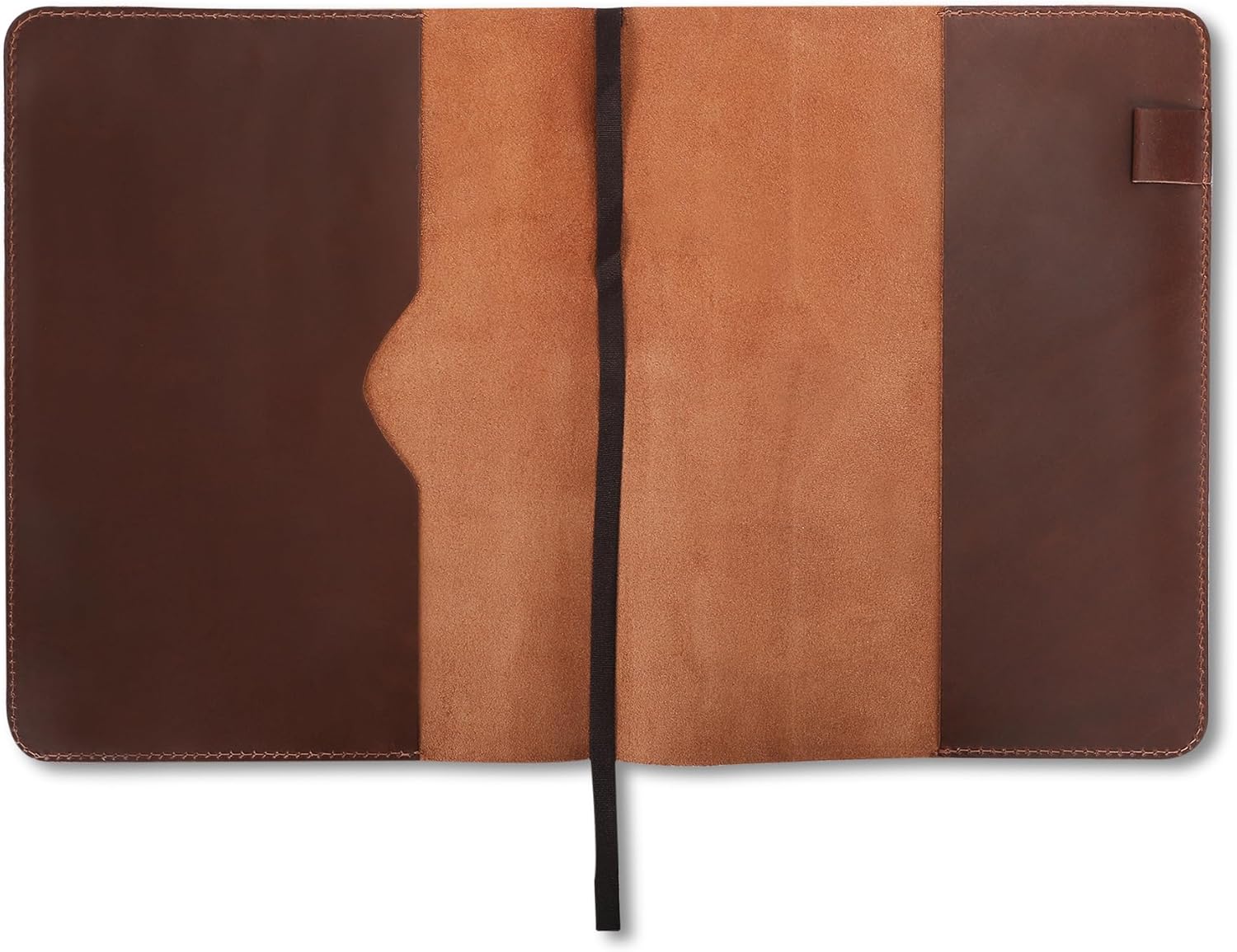 Durable Full Grain Leather Journal Cover for 8.5 x 11 in
