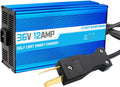 Fast Charge 36V Golf Cart Battery Charger: 12A Smart Trickle Charge