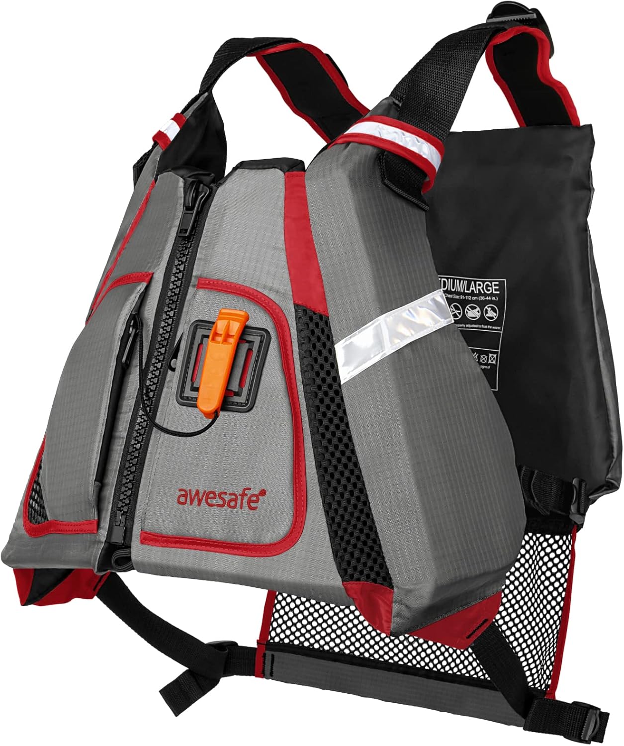 awesafe Adult Watersport Universal Vest for Ultimate Safety