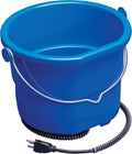 Heated Bucket for Livestock - 10 Quart Heated Water Pail