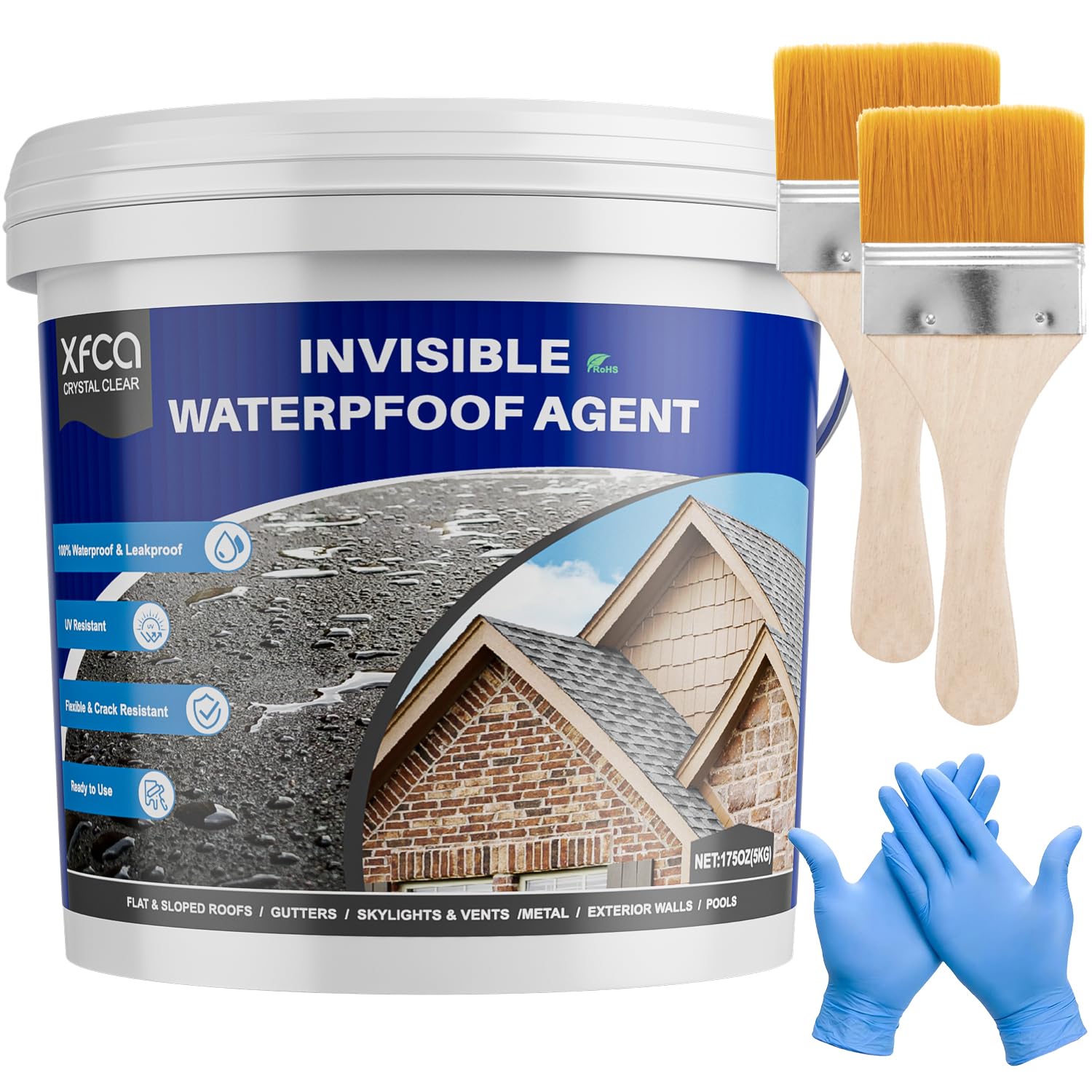 Transparent Waterproof Sealant for Indoor and Outdoor Use