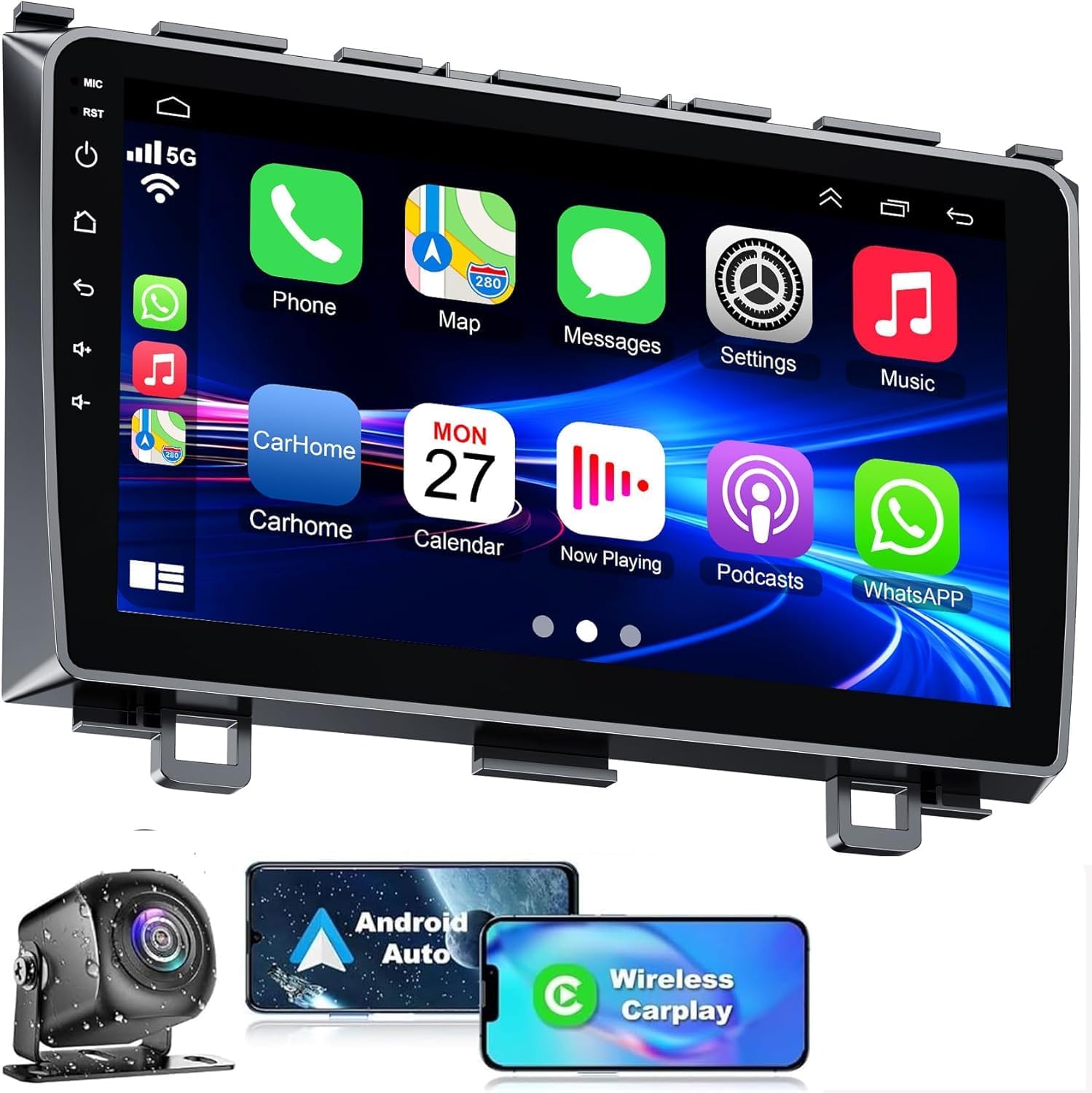 Car Stereo Radio for Honda CRV 2007-2011 with Android 12.0
