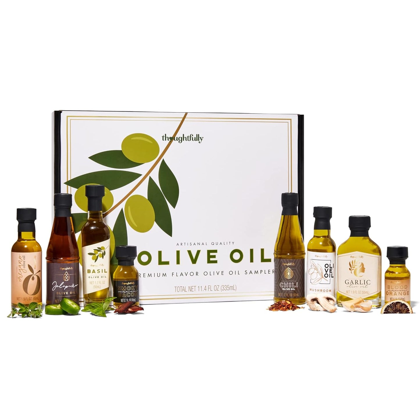 Olive Oil Sampler Gift Set - Premium Extra-Virgin Flavors
