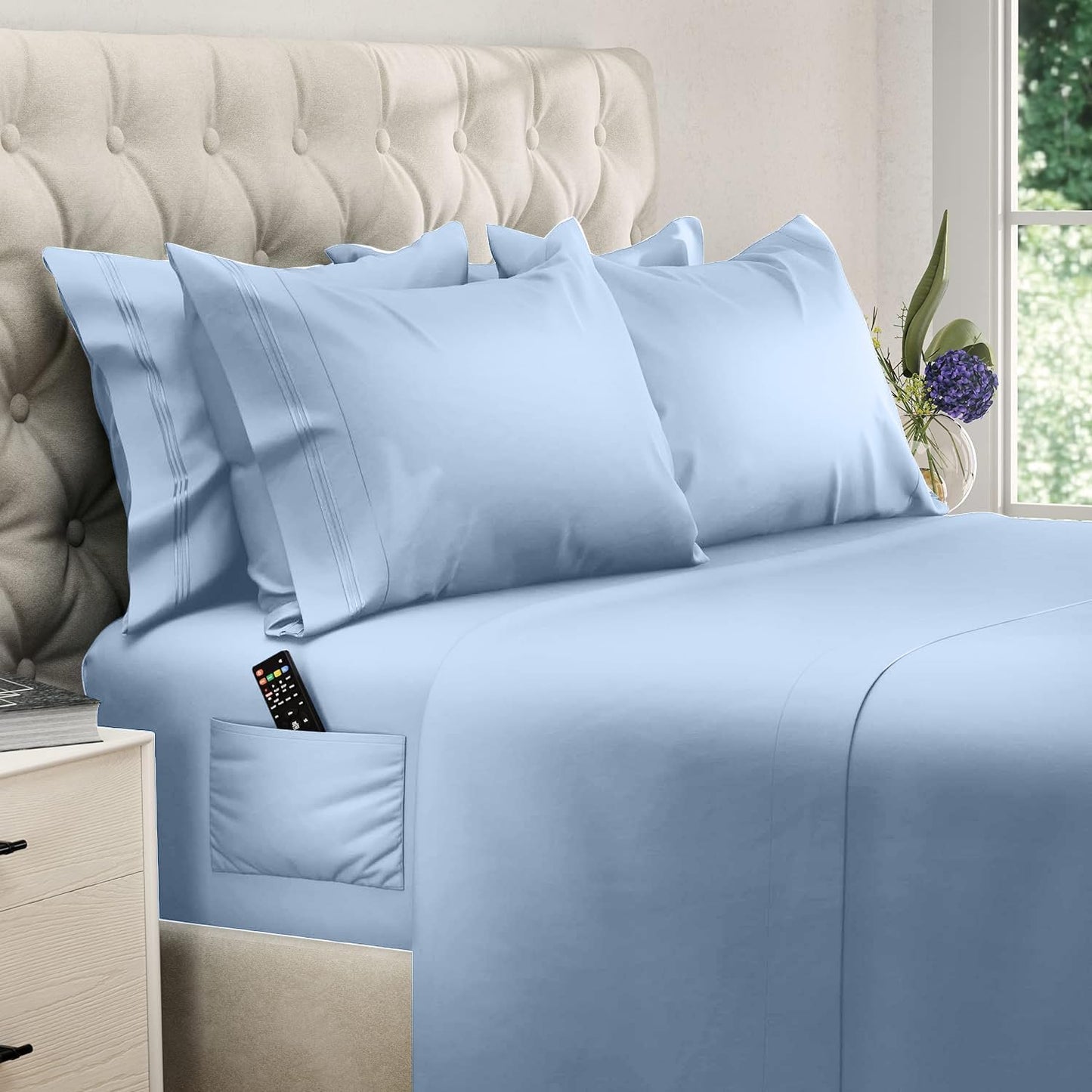 Dreamcare California King Sheet Sets for Ultimate Comfort