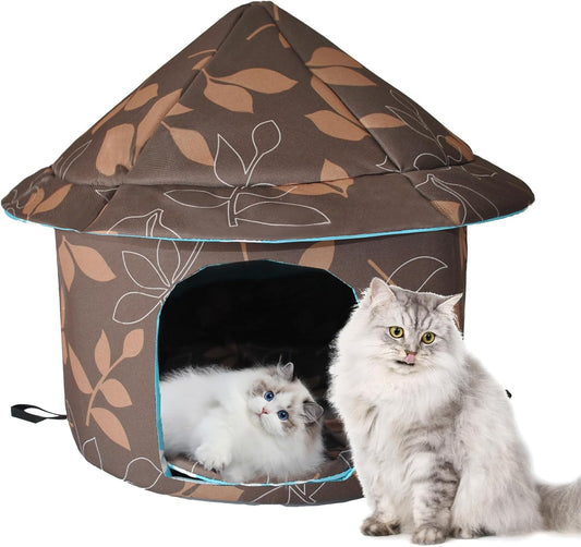 Foldable Weatherproof Cat Bed ~ Insulated & Waterproof