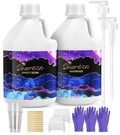 Bsrezn 2 Gallon Epoxy Resin Kit - Crystal Clear, Low Odor for Art