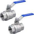 1 Inch Ball Valve Full Port Stainless Steel 304 - Heavy Duty