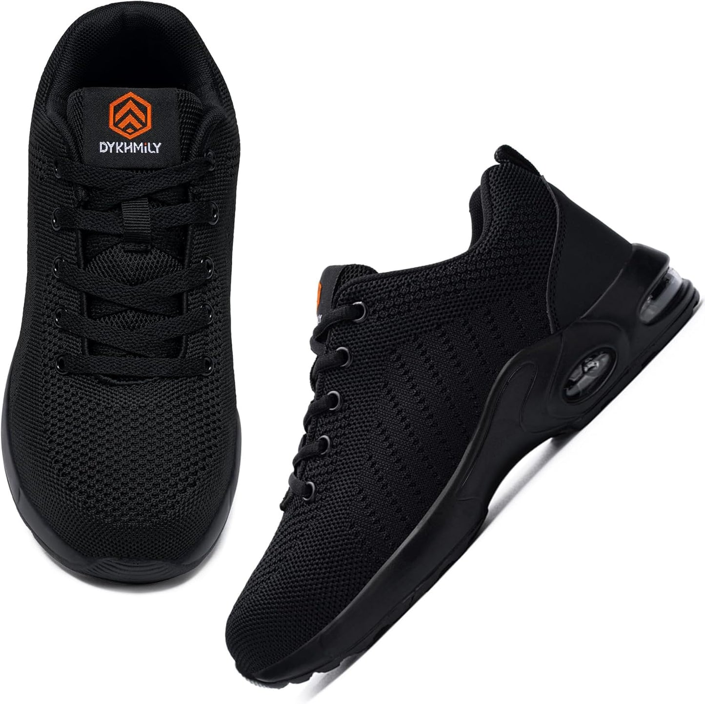 FENLERN Steel Toe Shoes for Women - Lightweight Safety Sneakers