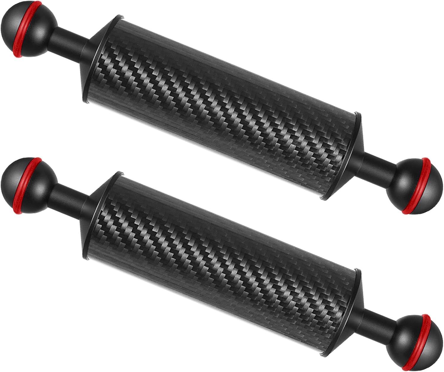 2PCS Carbon Fiber Underwater Float Arm for Diving Photography