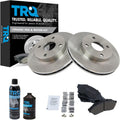 TRQ Front Brake Pad & Rotor Kit Ceramic Compatible with 1999-2001
