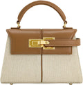 JW PEI Elise Top Handle Bag - Chic Vegan Leather Top-Handle