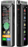 136GB Digital Voice Recorder Silver - Full Touchscreen Recorder